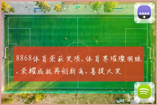 8868体育荣获奖项,体育界璀璨明珠,荣耀成就再创新高,喜提大奖
